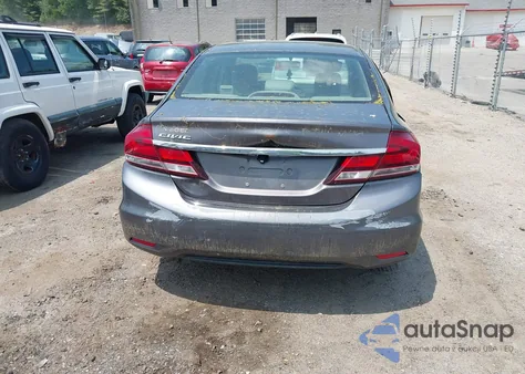 2015 Honda Civic Lx from USA, damaged, VIN 19XFB2F53FE220901